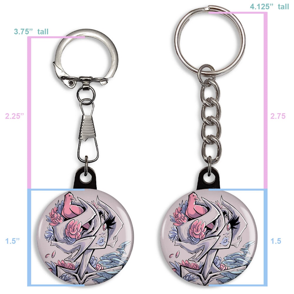 BIRD BRAIN | keychain