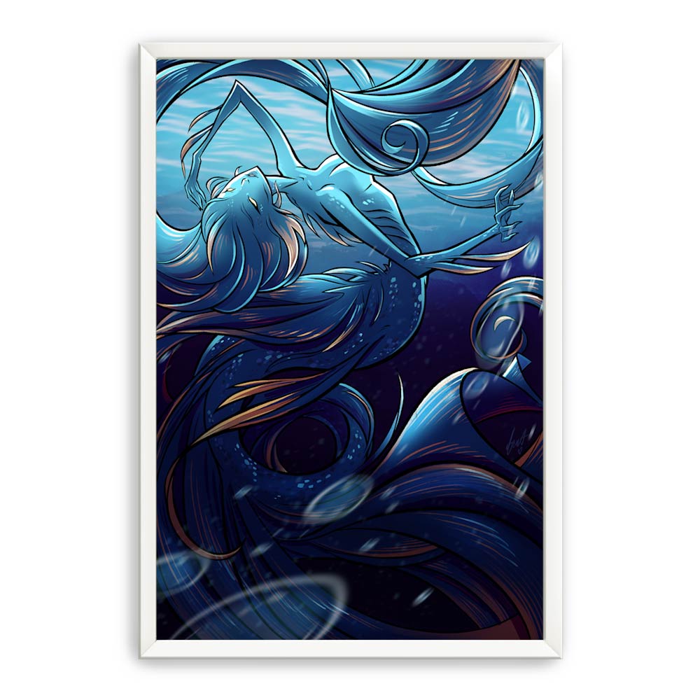 BLUE CASCADE | fine art print