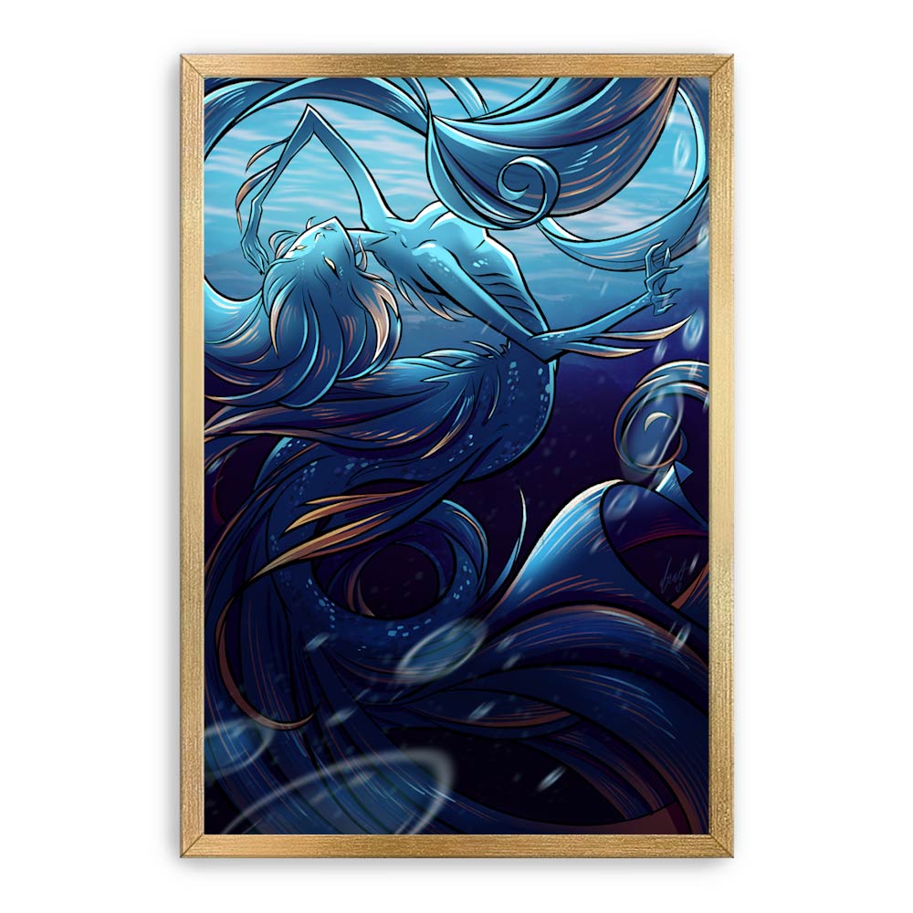 BLUE CASCADE | fine art print