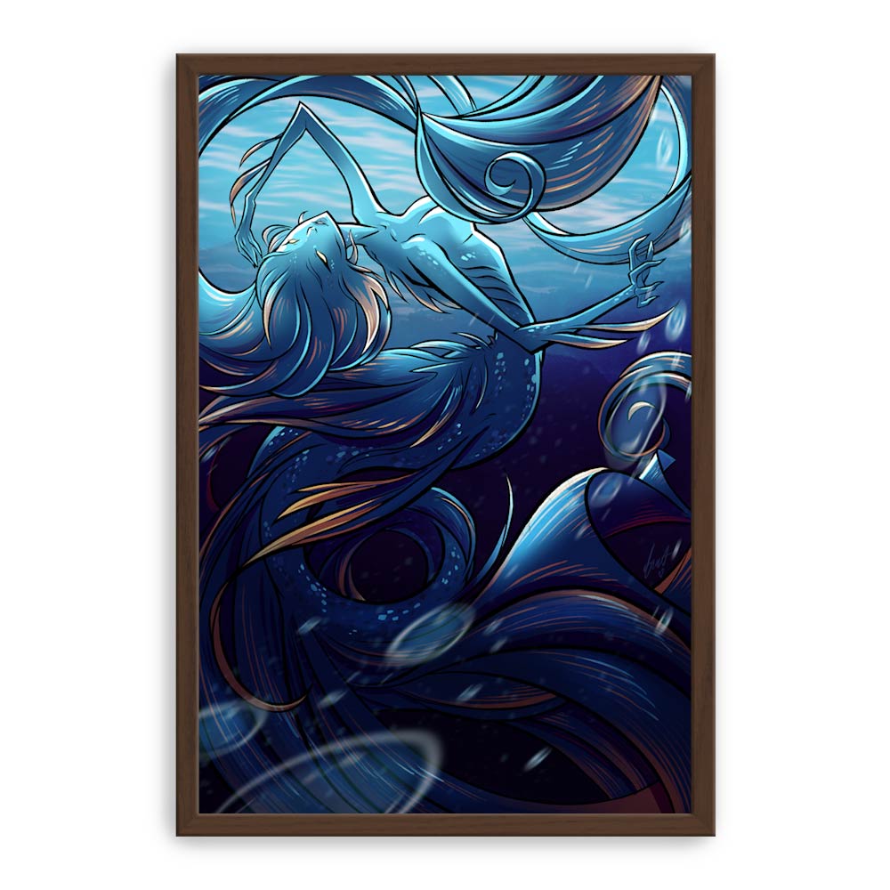 BLUE CASCADE | fine art print