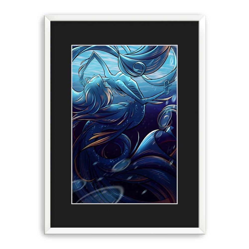 BLUE CASCADE | fine art print