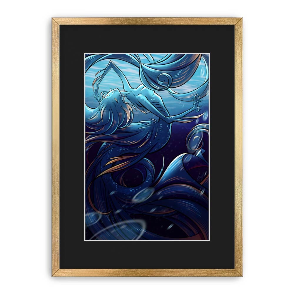 BLUE CASCADE | fine art print