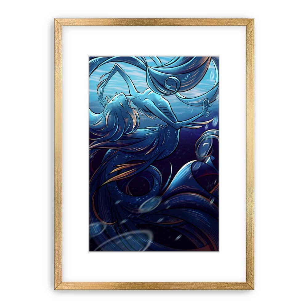 BLUE CASCADE | fine art print