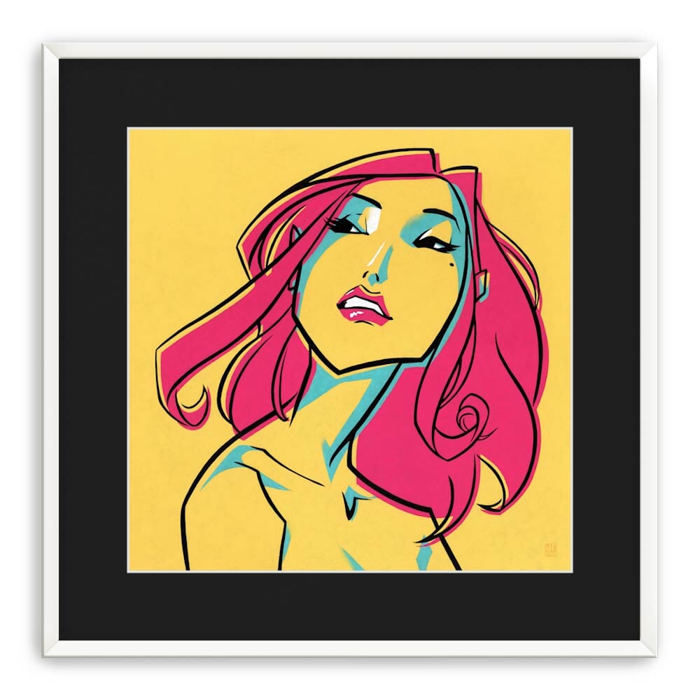 CMYK GIRL | fine art print