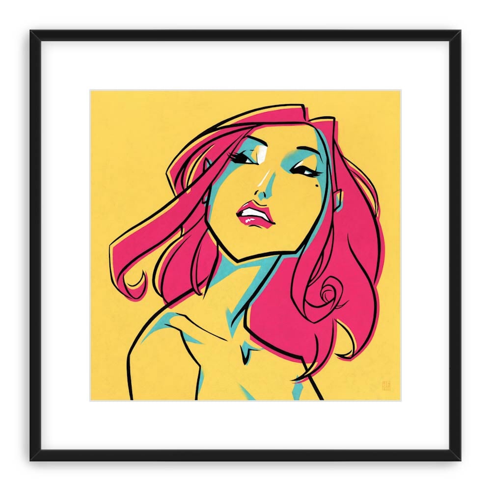 CMYK GIRL | fine art print