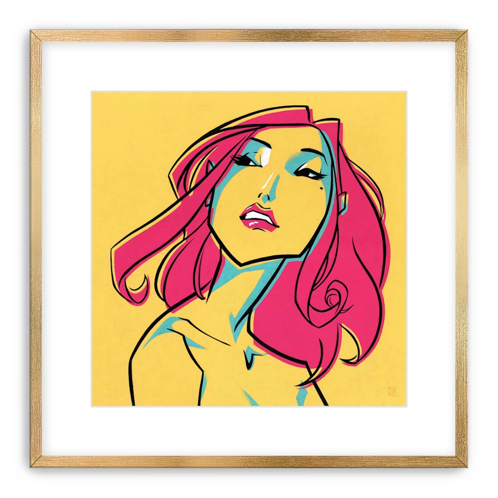 CMYK GIRL | fine art print