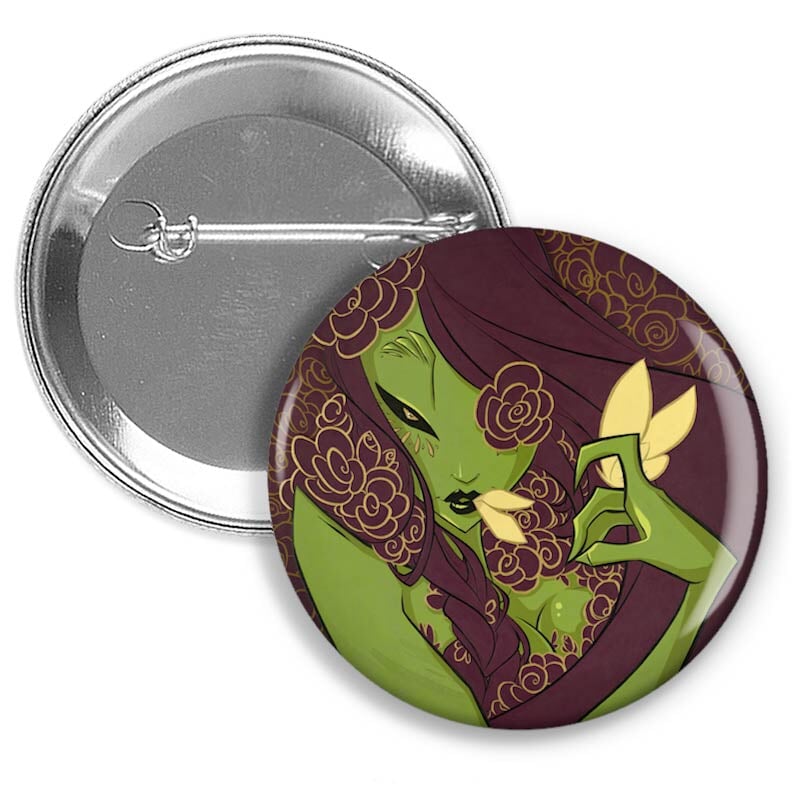 FLOWER BED ONE | 1.5" button pin