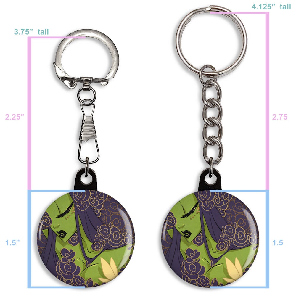 FLOWER BED TWO | keychain