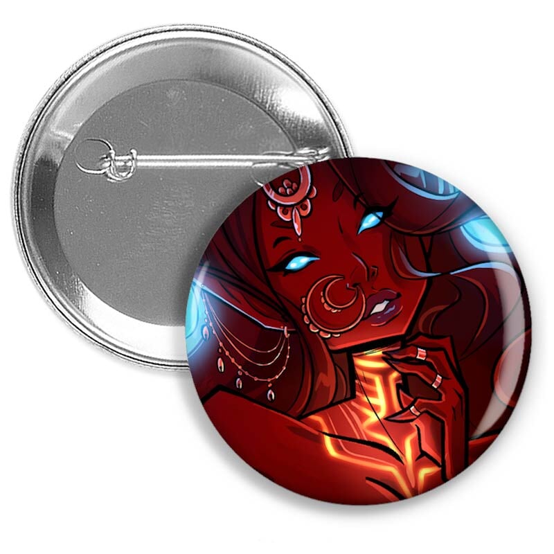 GLOW | 1.5" button pin