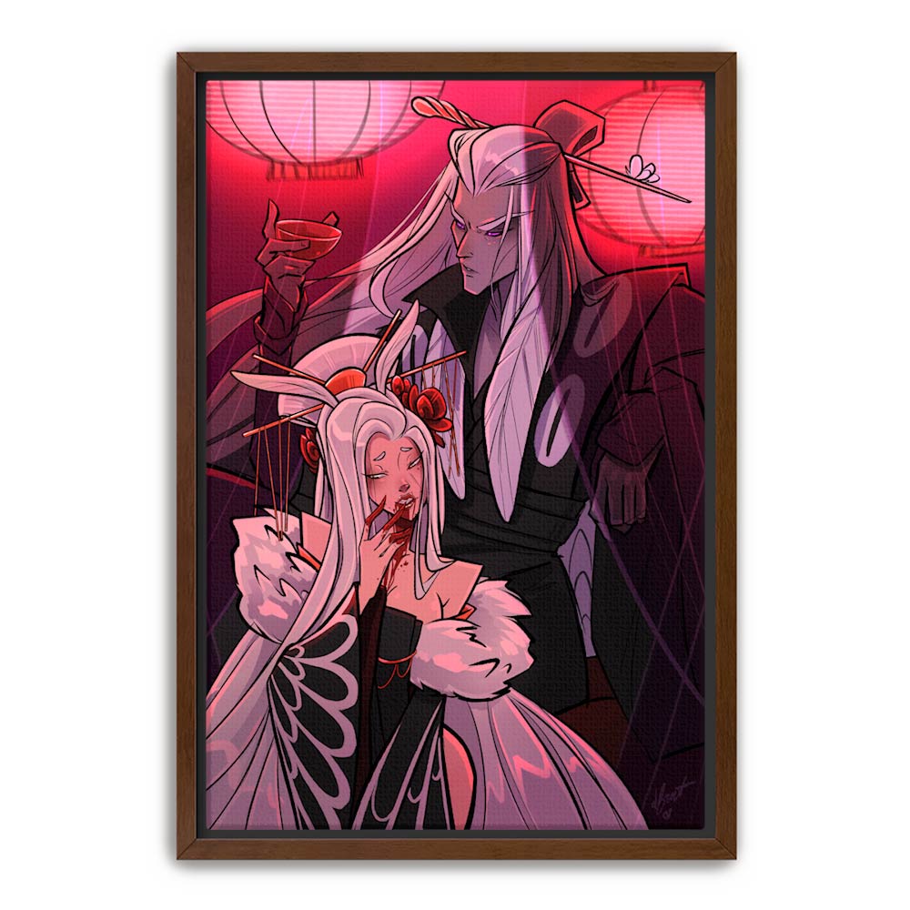 LANTERN COUPLE | canvas print