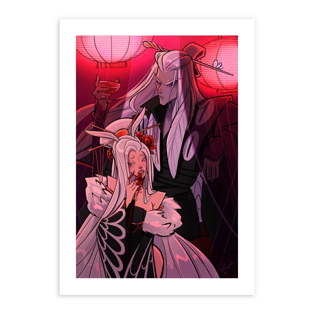 LANTERN COUPLE | fine art print