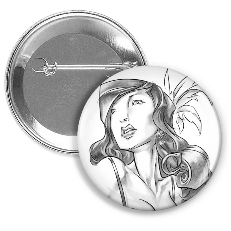 LEAD BURLESQUE | 1.5" button pin