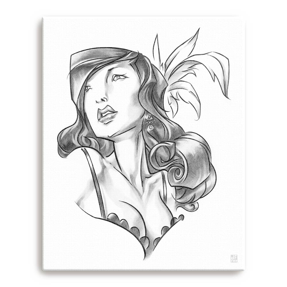 LEAD BURLESQUE | canvas print