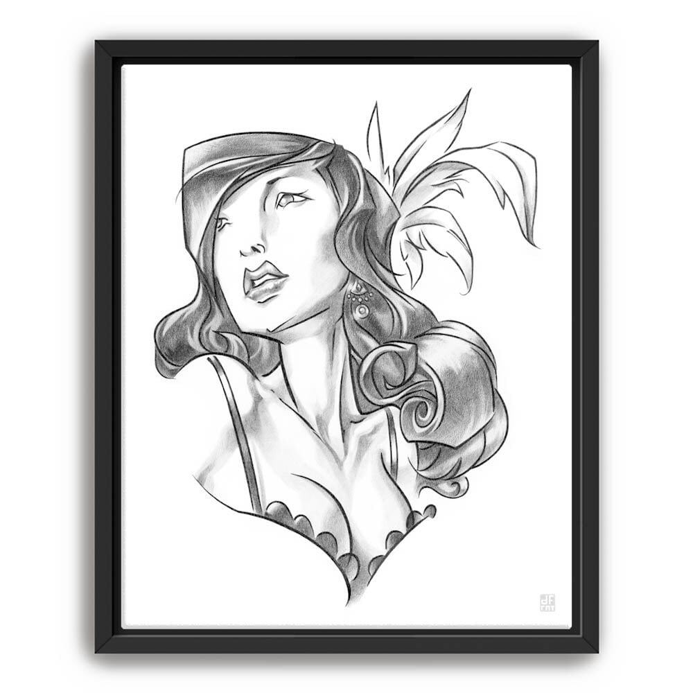 LEAD BURLESQUE | canvas print