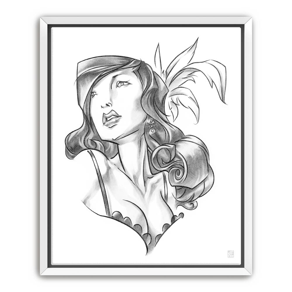 LEAD BURLESQUE | canvas print