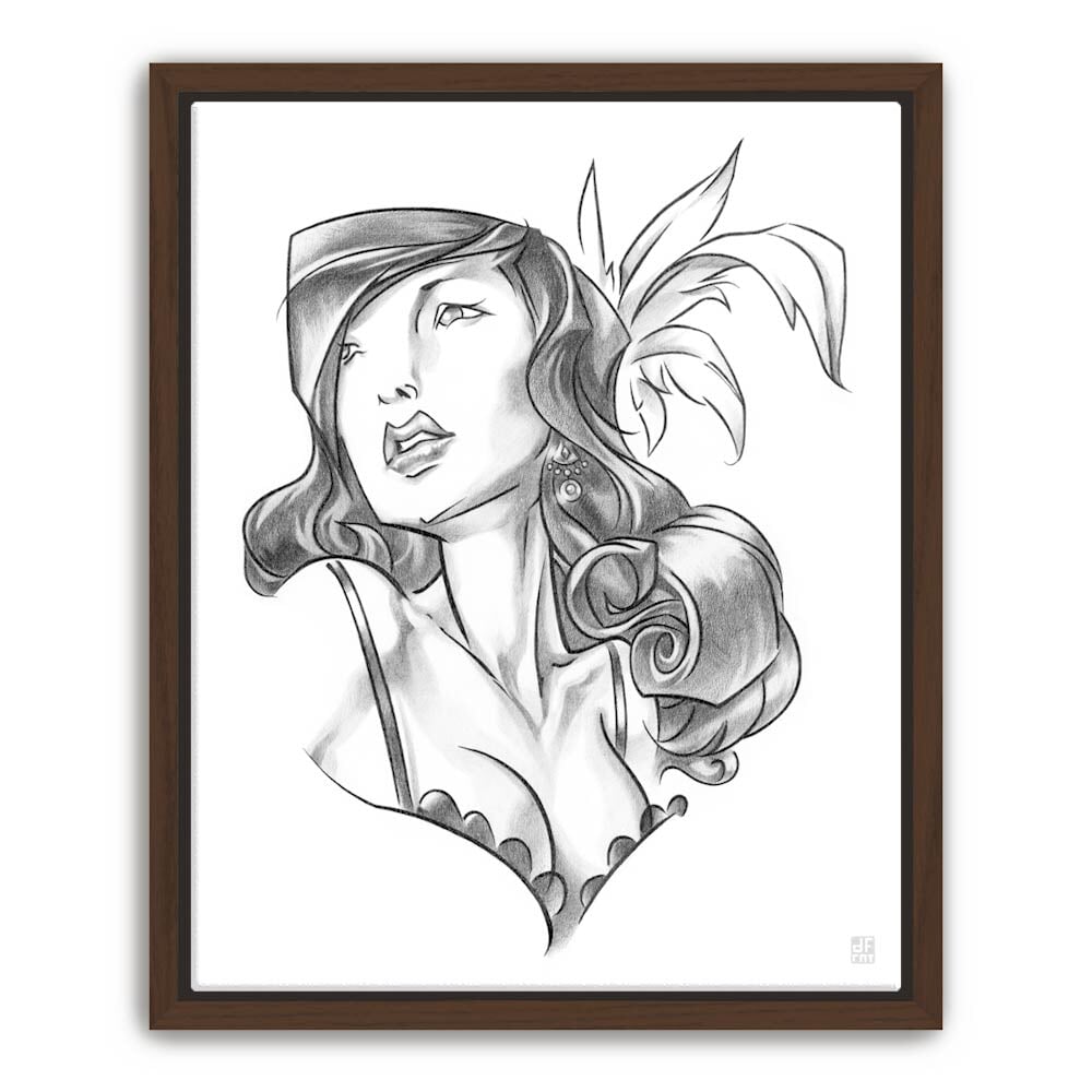 LEAD BURLESQUE | canvas print