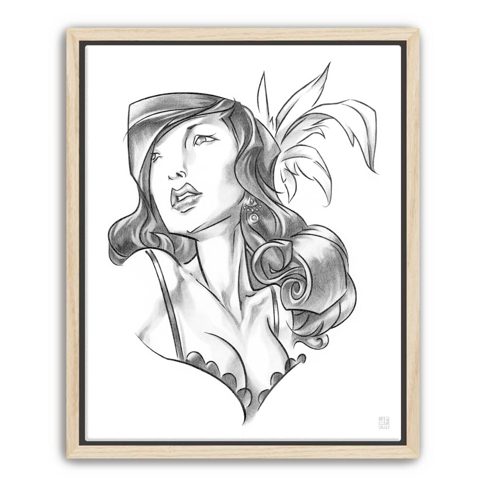 LEAD BURLESQUE | canvas print