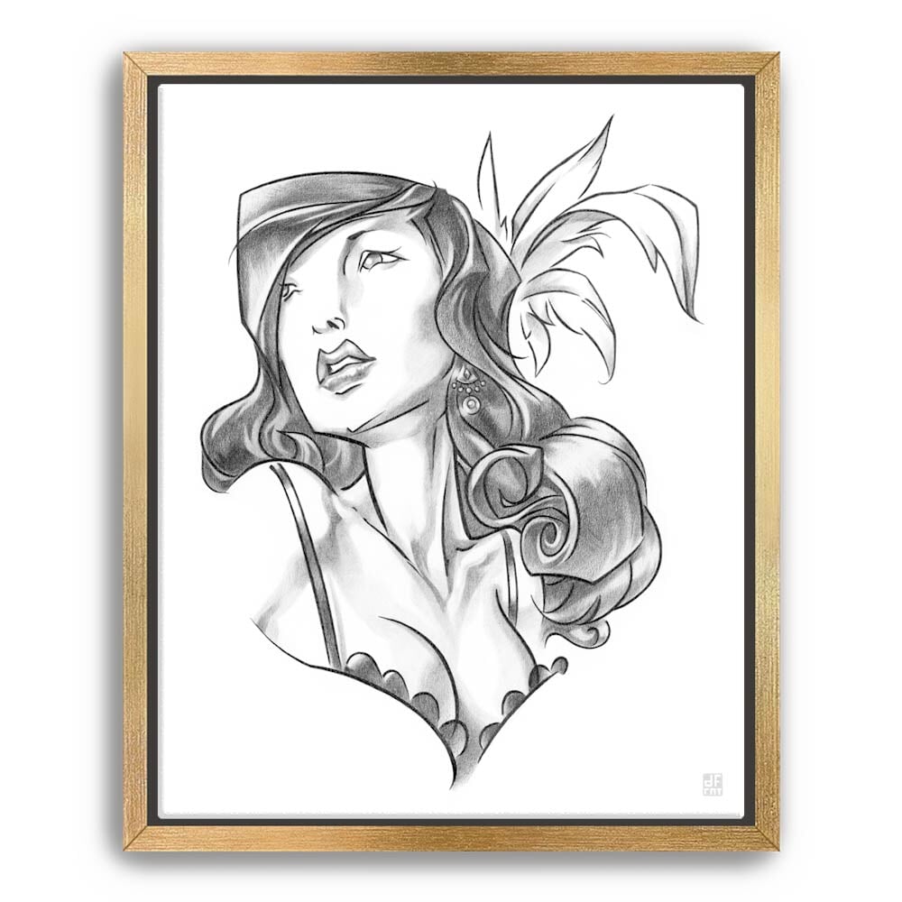 LEAD BURLESQUE | canvas print