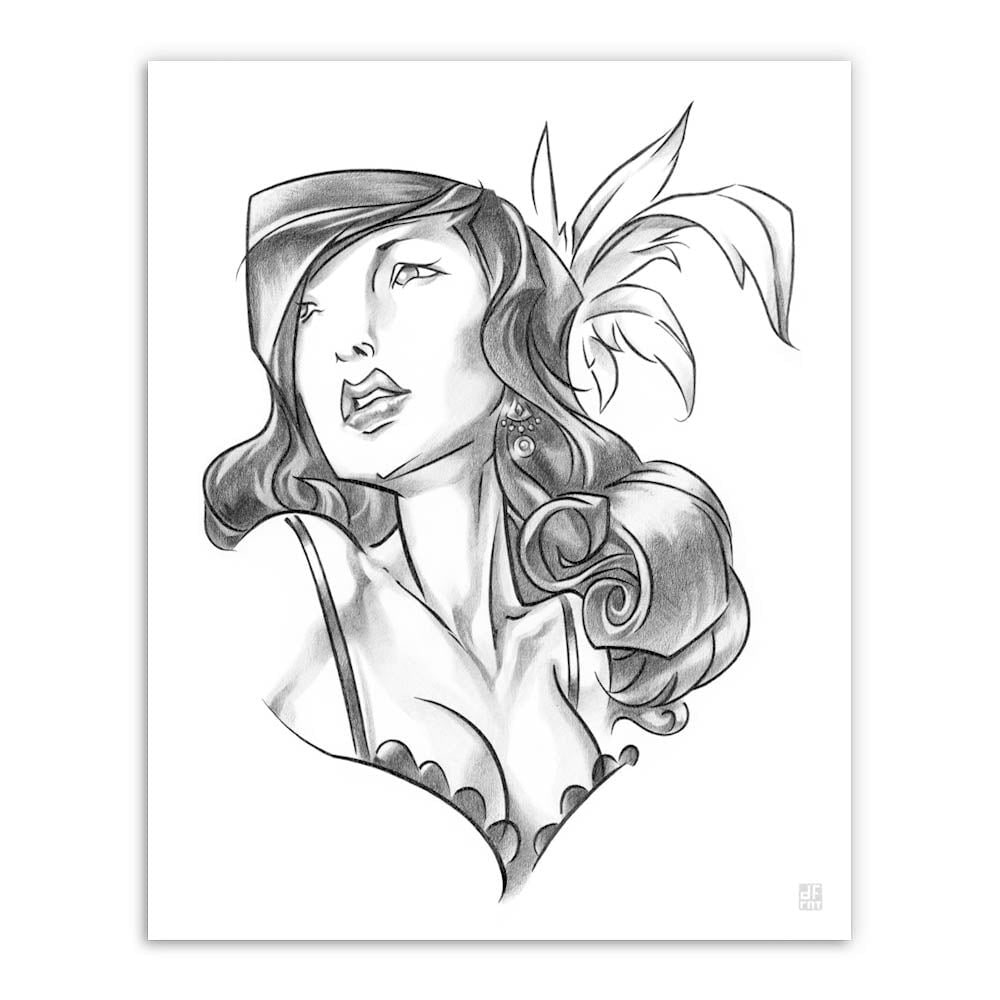 LEAD BURLESQUE | fine art print