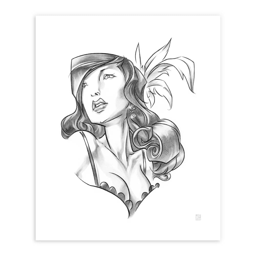 LEAD BURLESQUE | fine art print