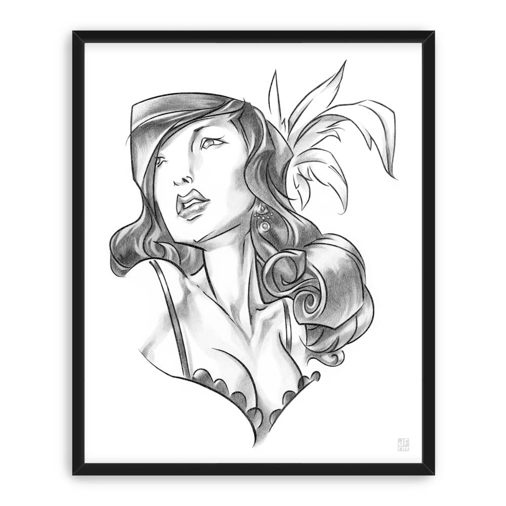 LEAD BURLESQUE | fine art print