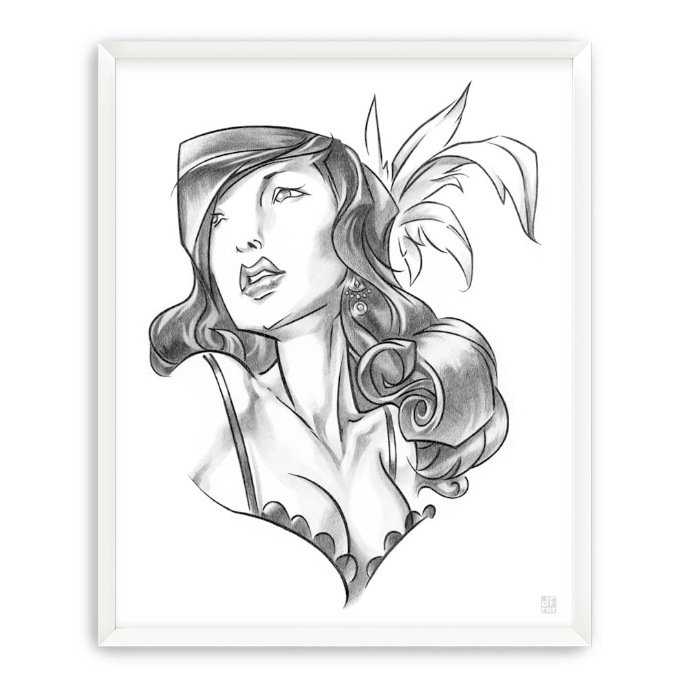 LEAD BURLESQUE | fine art print