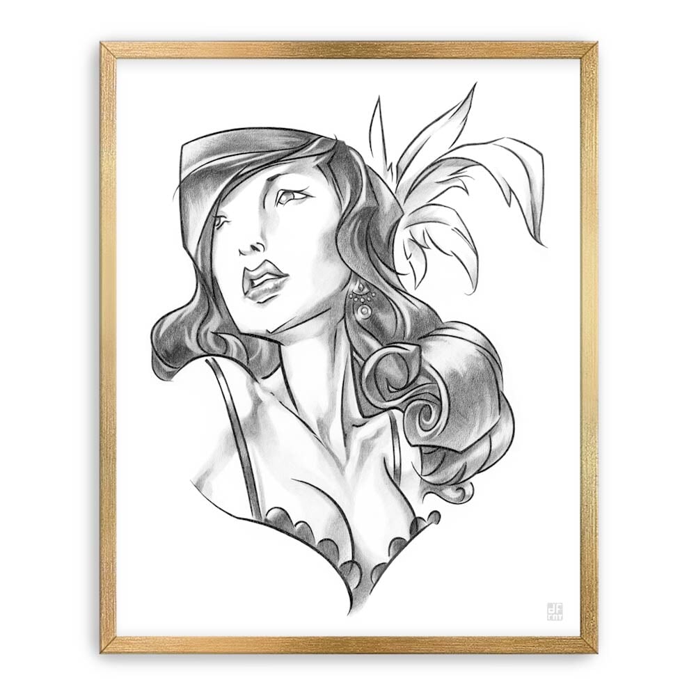 LEAD BURLESQUE | fine art print