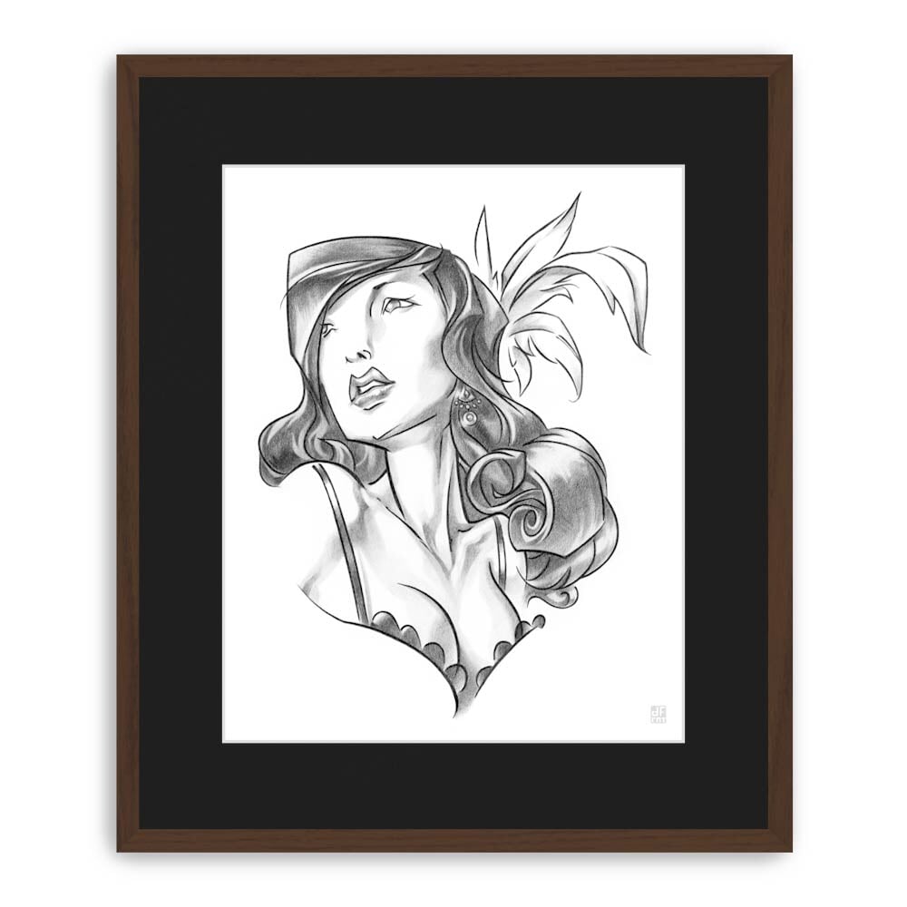 LEAD BURLESQUE | fine art print