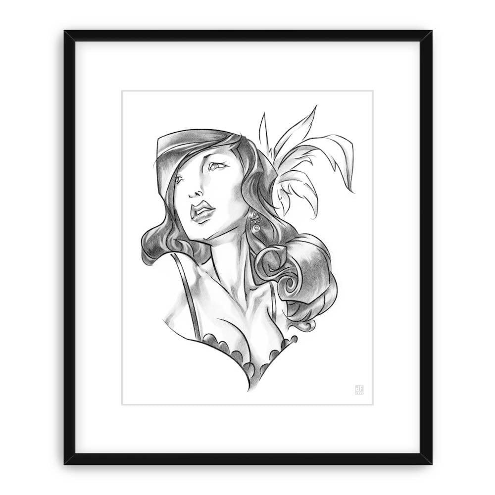 LEAD BURLESQUE | fine art print