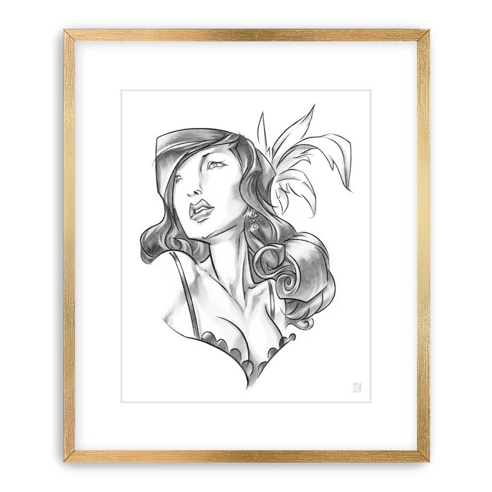 LEAD BURLESQUE | fine art print