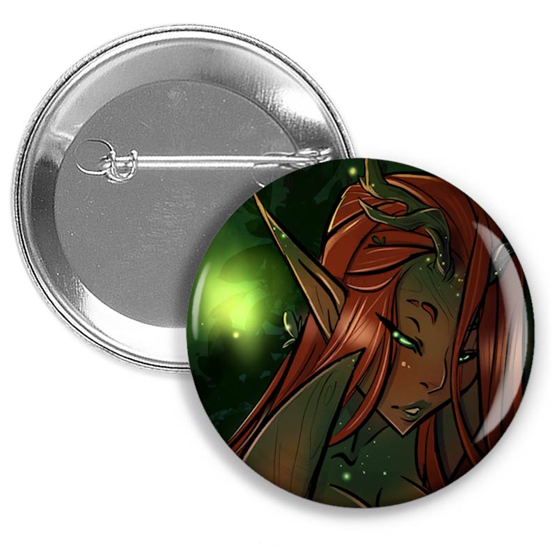 NYMPH | 1.5" button pin