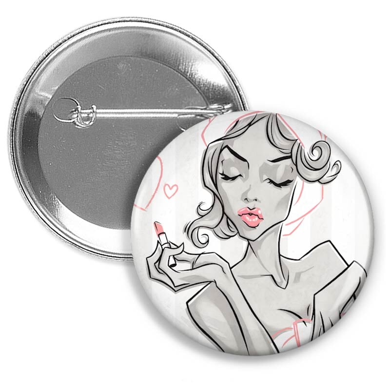 PUCKER | 1.5" button pin