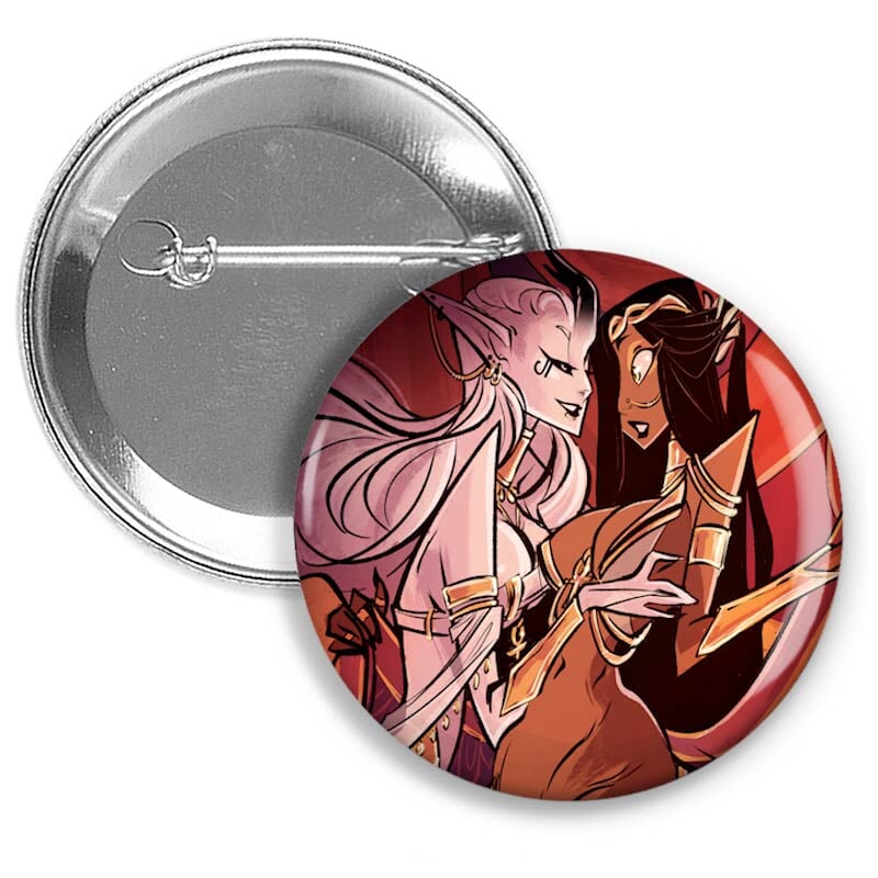 CURSE AND SPHINX | 1.5" button pin