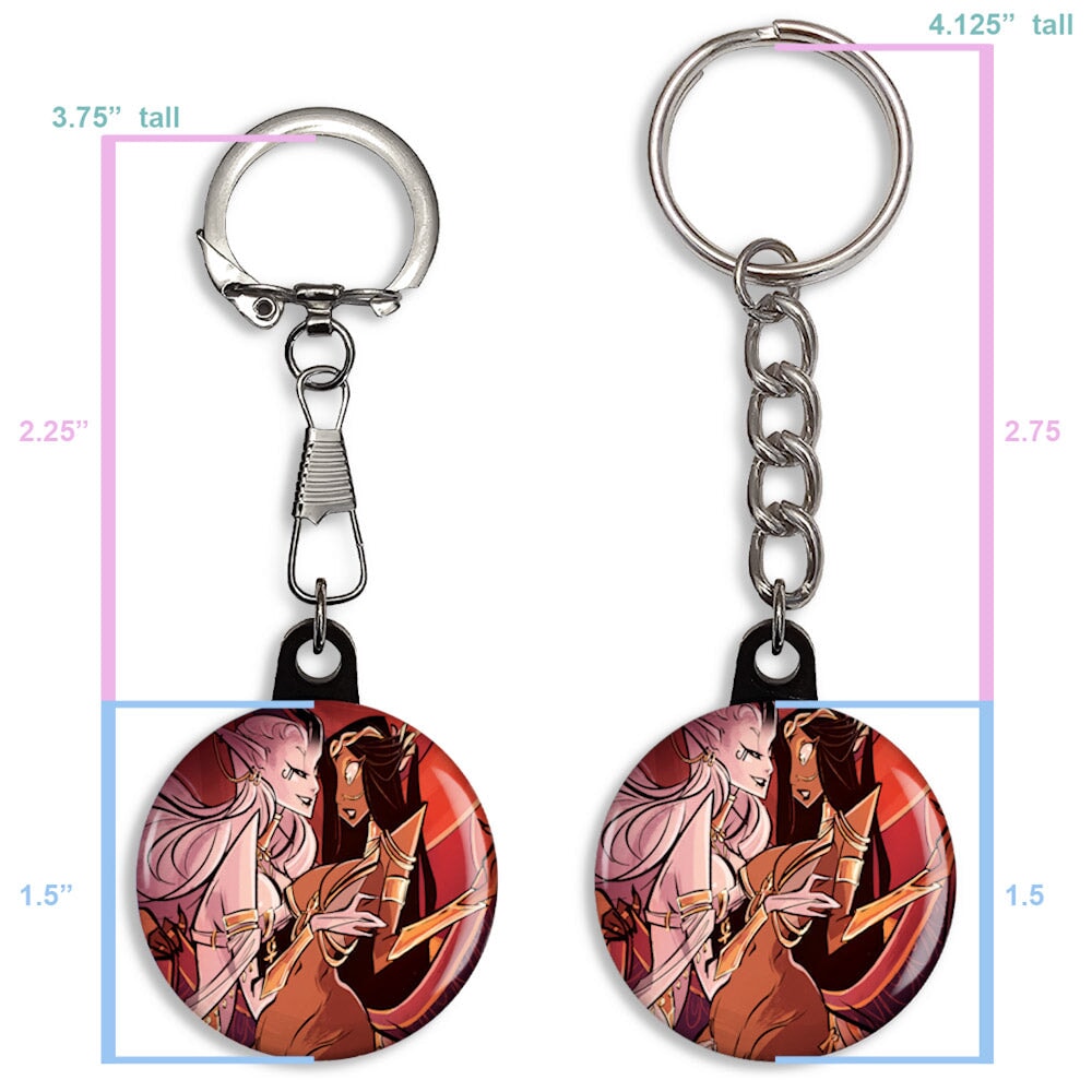 CURSE AND SPHINX | keychain