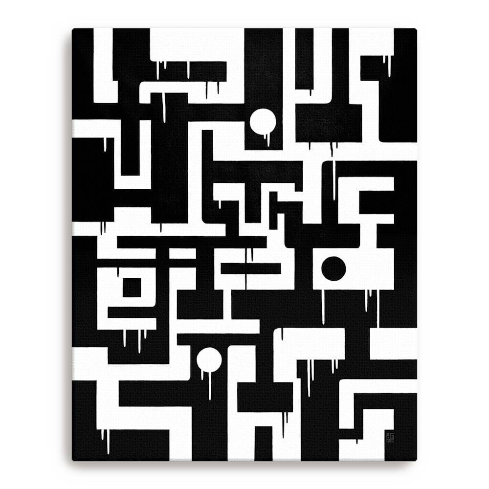 GLYPH 01 | canvas print