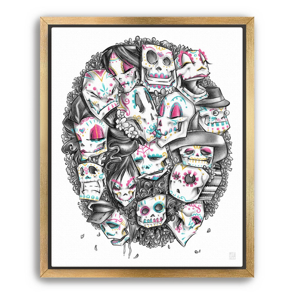 LOS CALACAS | canvas print