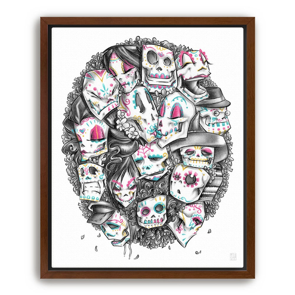 LOS CALACAS | canvas print