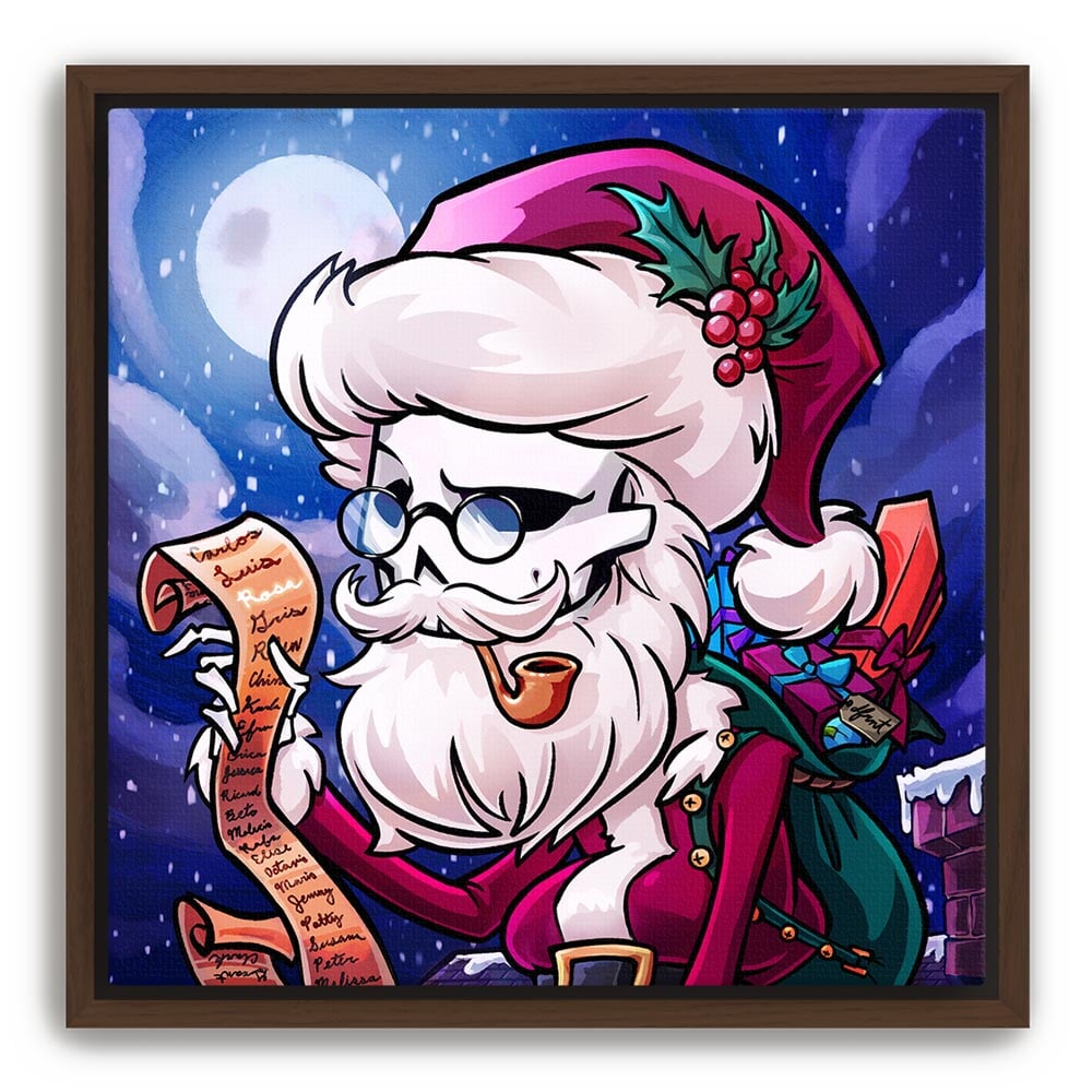 SANTA | canvas print