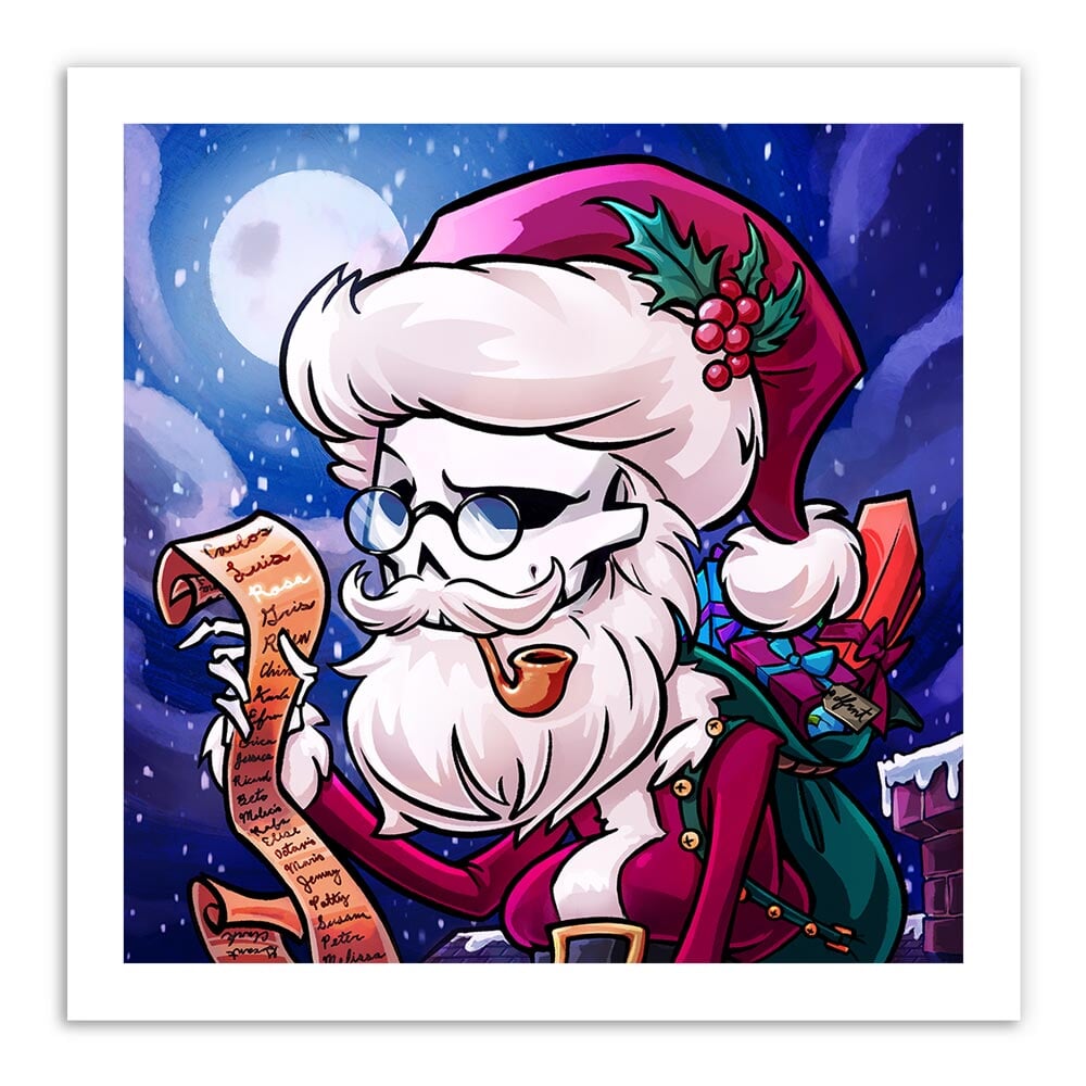 SANTA | fine art print