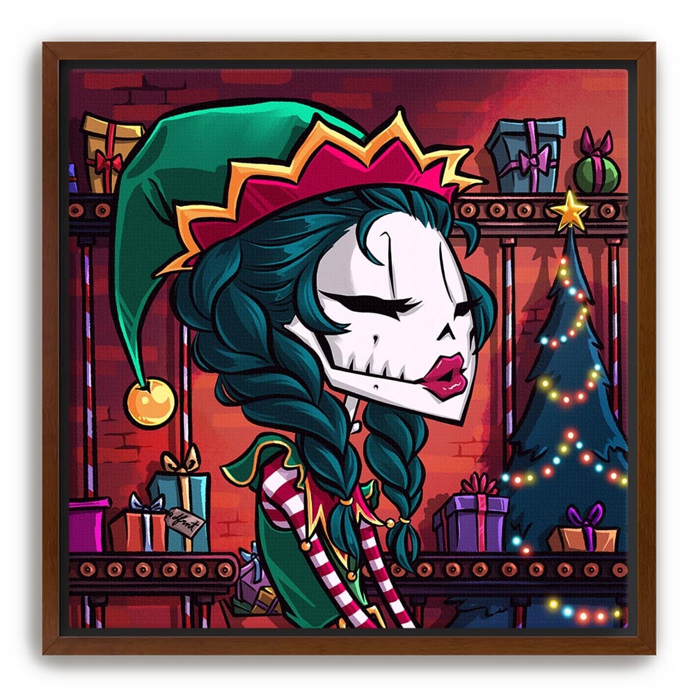 SANTA'S ELF | canvas print