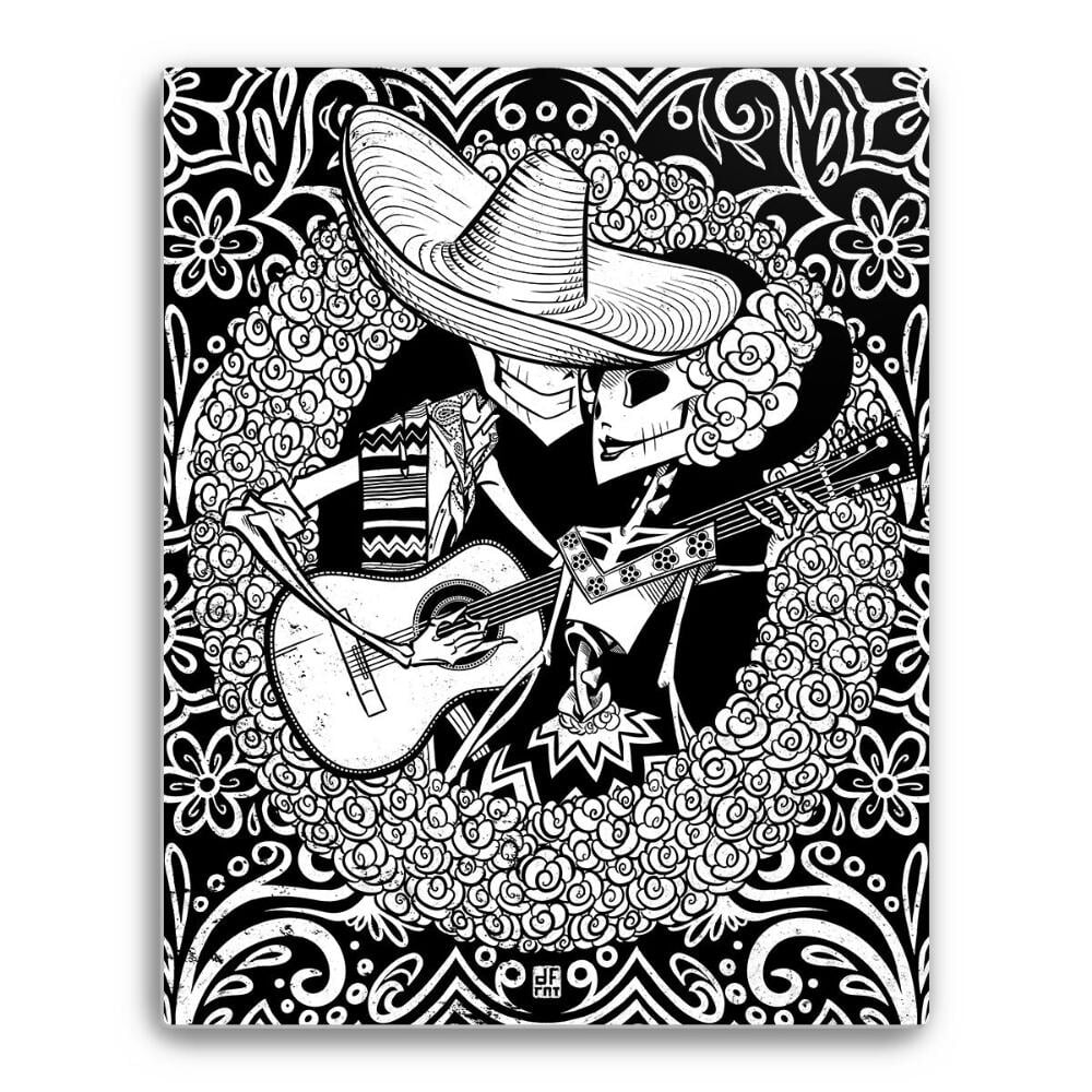 SERENATA | metal print