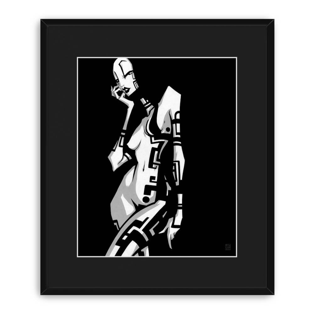 TATTOO GIRL ONE | fine art print