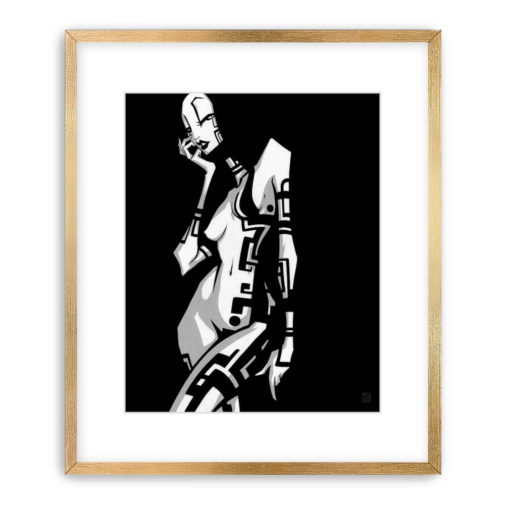 TATTOO GIRL ONE | fine art print