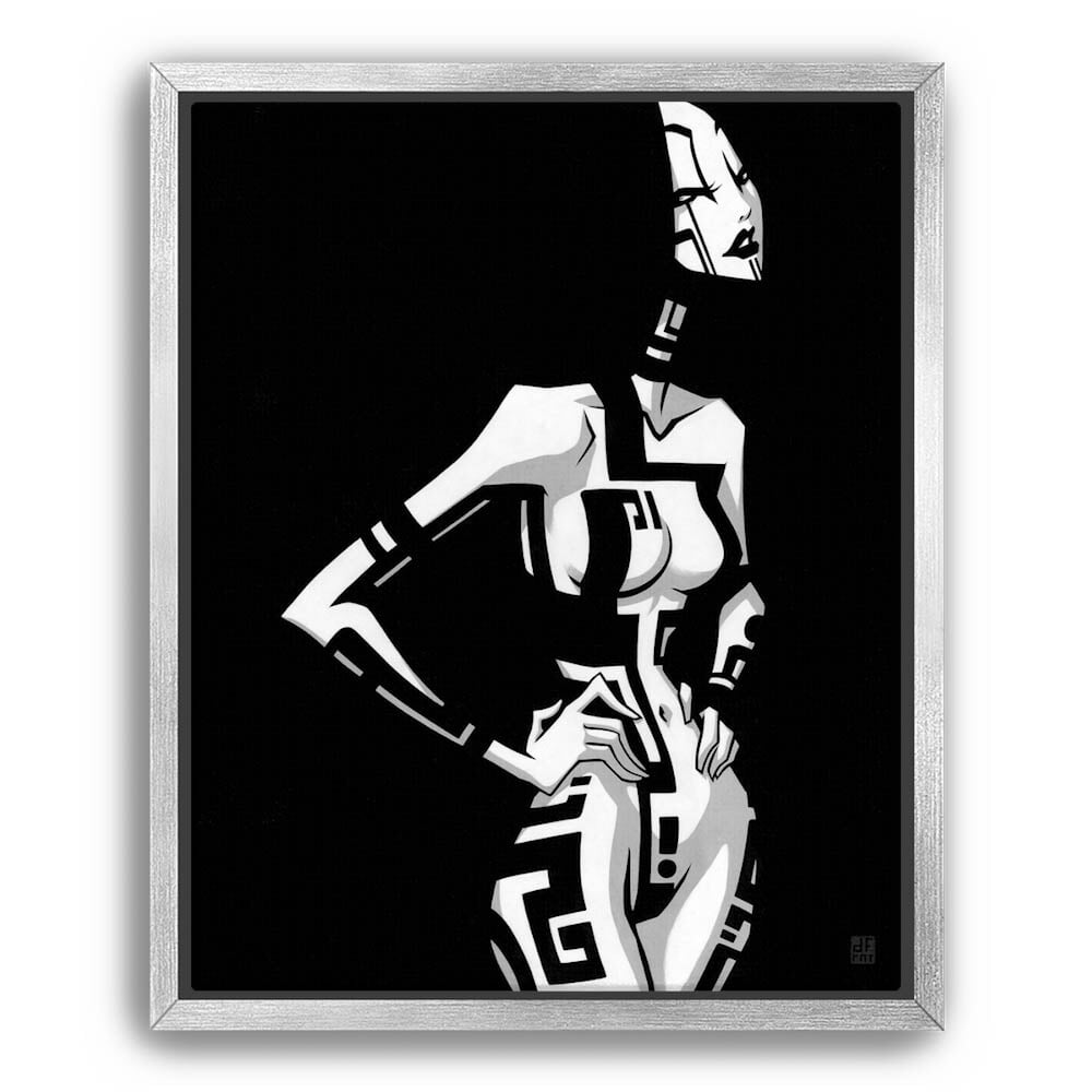 TATTOO GIRL THREE | canvas print