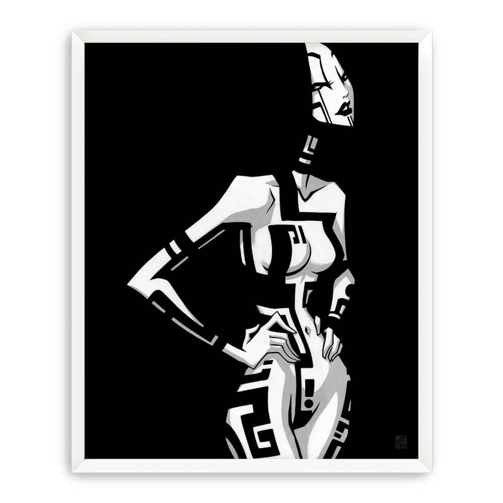 TATTOO GIRL THREE | fine art print