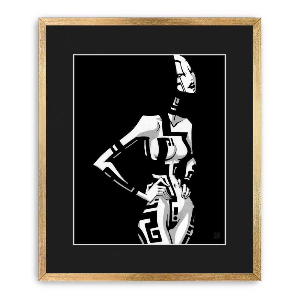 TATTOO GIRL THREE | fine art print