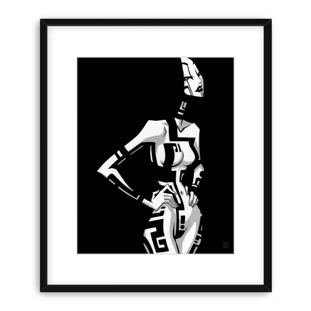 TATTOO GIRL THREE | fine art print