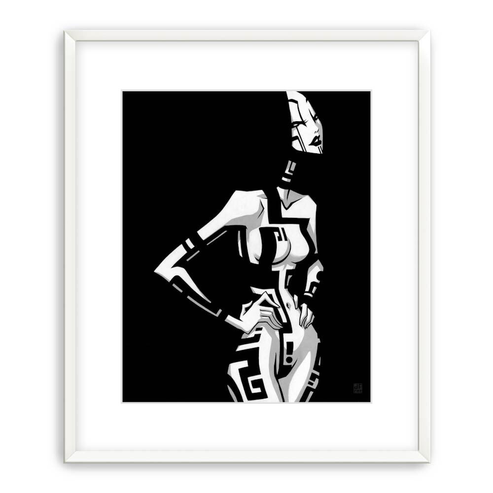 TATTOO GIRL THREE | fine art print