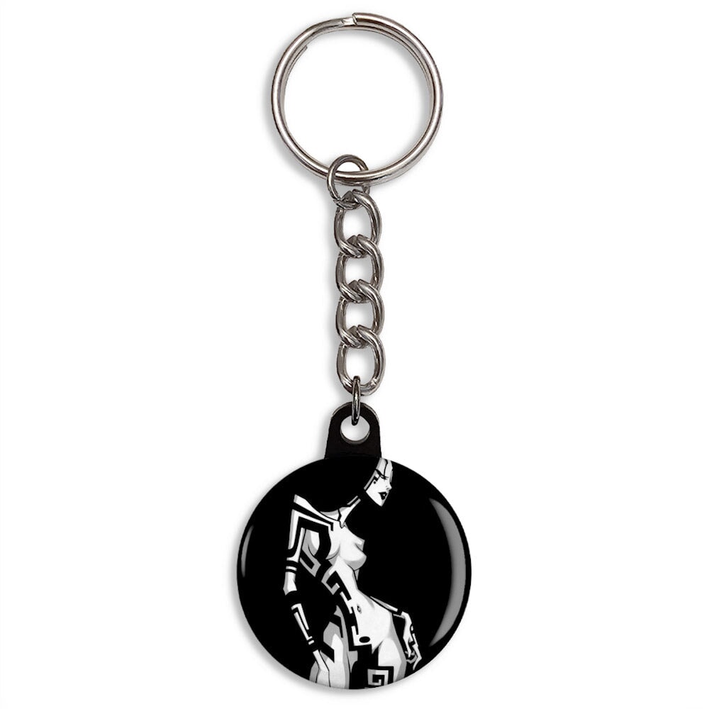 TATTOO GIRL TWO | keychain