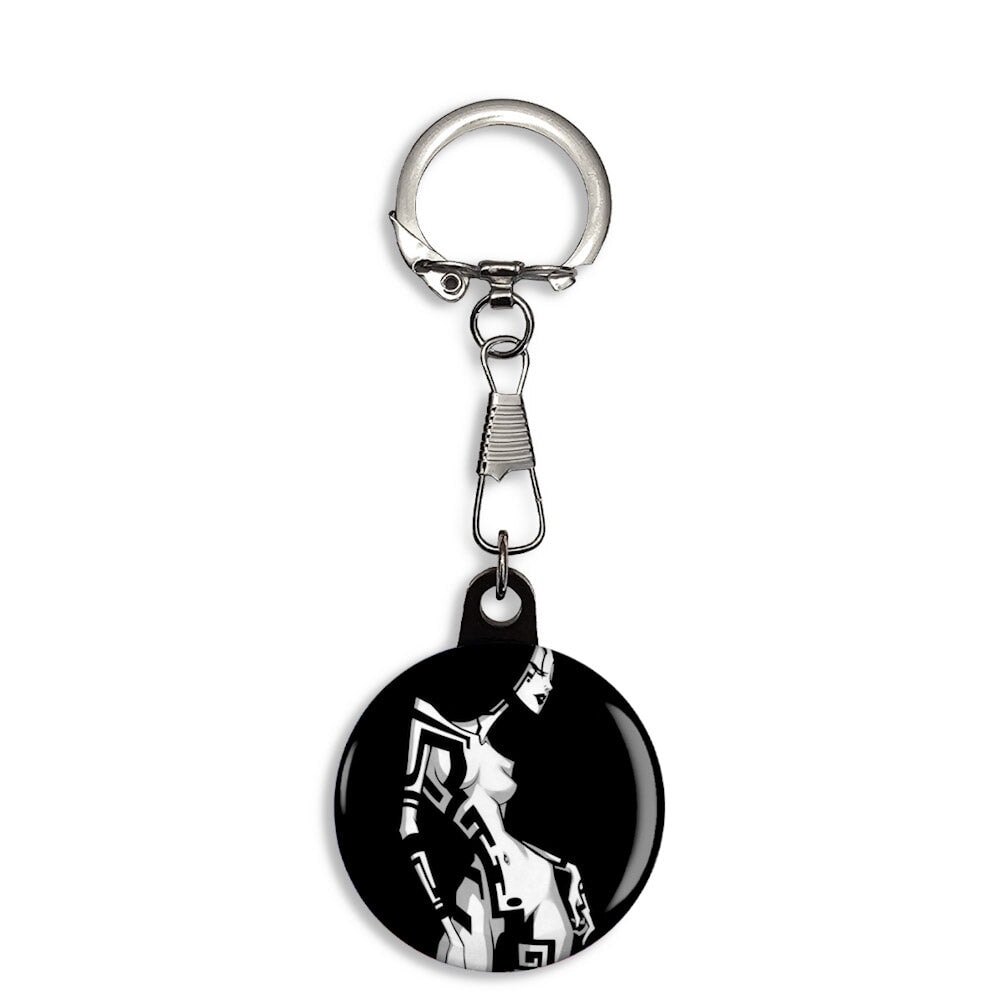 TATTOO GIRL TWO | keychain